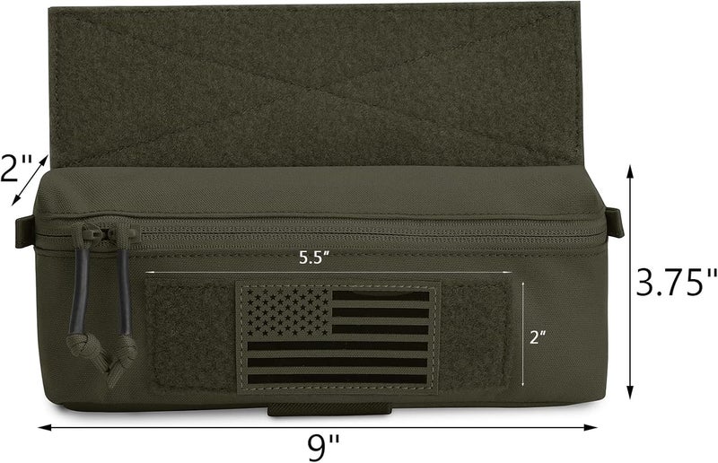 PETAC GEAR Tactical Mini Drop Pouch Fanny Pack Tool Pouch for Tactial Vest Chest Rig - Image 5